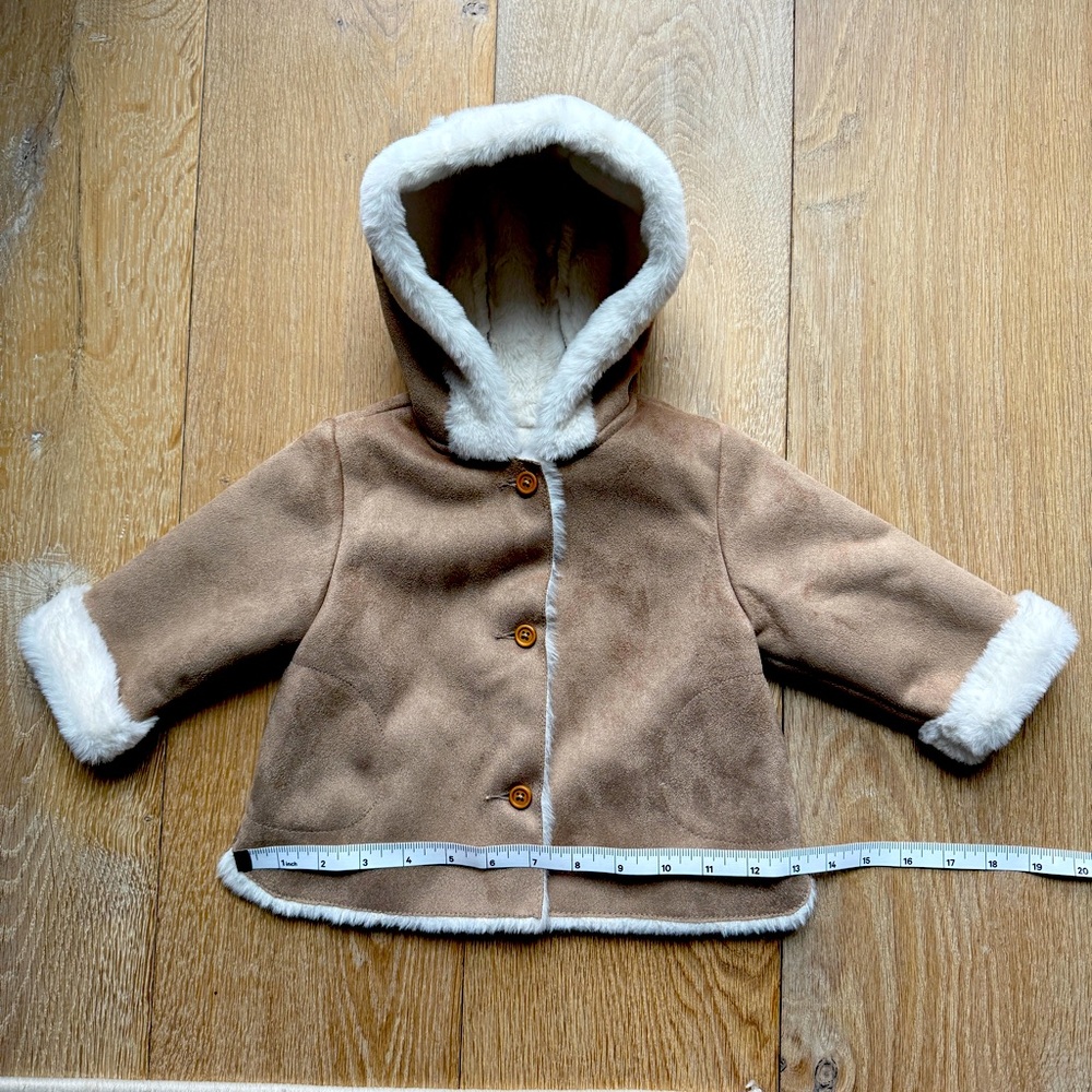 Zara Tan Baby Jacket | Size 3-6 Mo | NWT